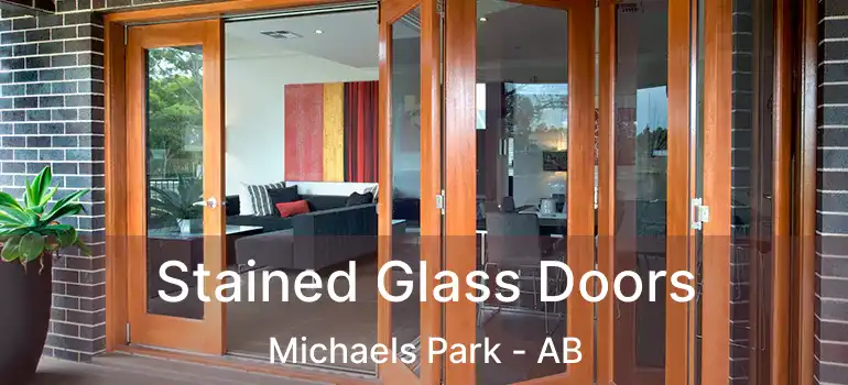  Stained Glass Doors Michaels Park - AB