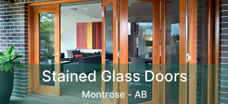  Stained Glass Doors Montrose - AB