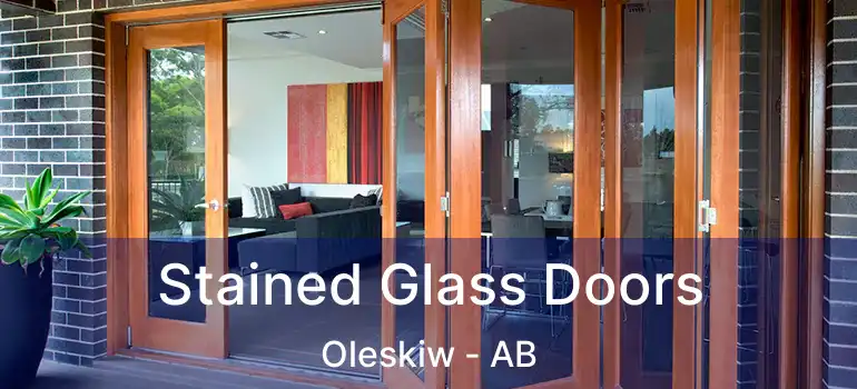 Stained Glass Doors Oleskiw - AB