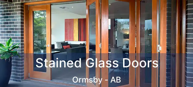  Stained Glass Doors Ormsby - AB