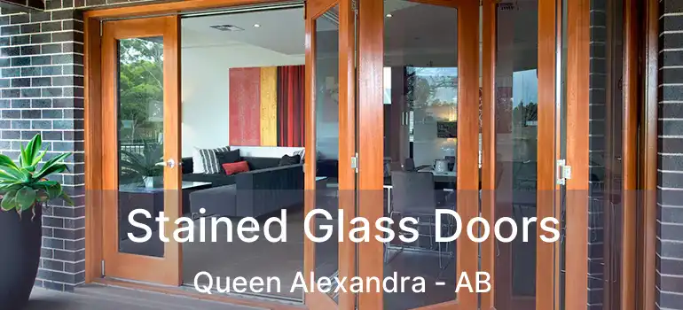  Stained Glass Doors Queen Alexandra - AB