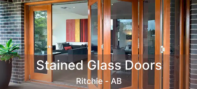  Stained Glass Doors Ritchie - AB