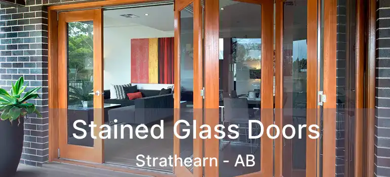  Stained Glass Doors Strathearn - AB