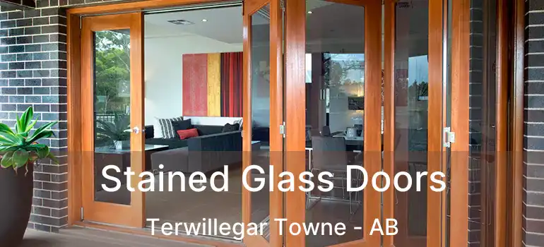  Stained Glass Doors Terwillegar Towne - AB