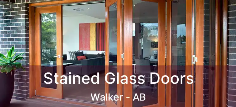  Stained Glass Doors Walker - AB