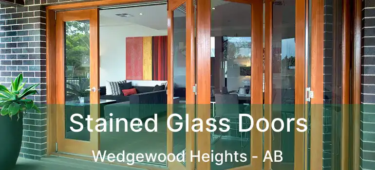  Stained Glass Doors Wedgewood Heights - AB