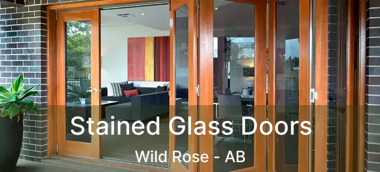  Stained Glass Doors Wild Rose - AB