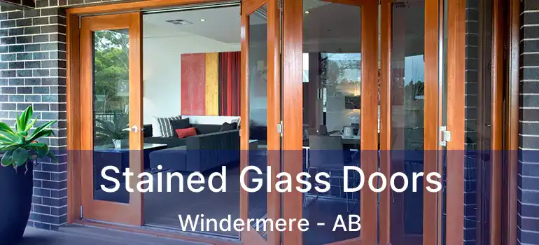  Stained Glass Doors Windermere - AB