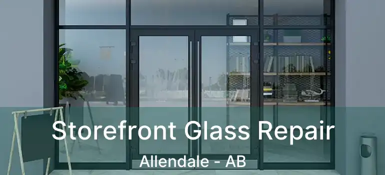  Storefront Glass Repair Allendale - AB