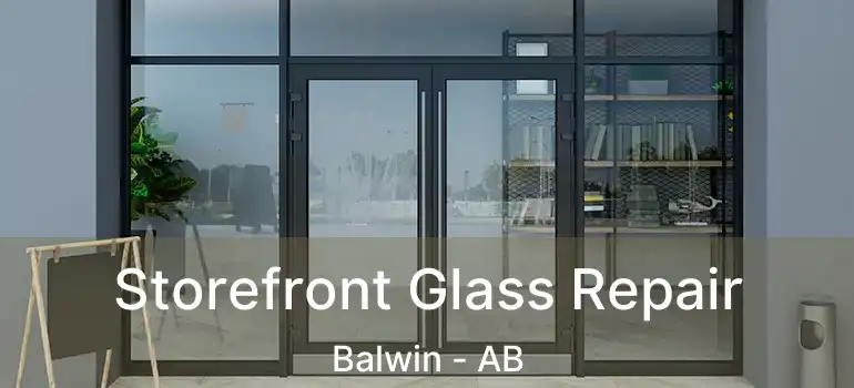  Storefront Glass Repair Balwin - AB