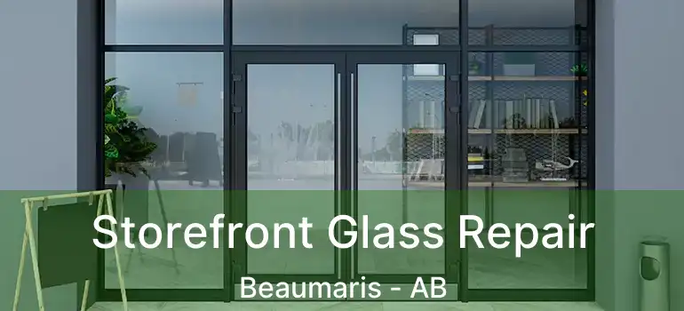  Storefront Glass Repair Beaumaris - AB