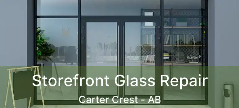  Storefront Glass Repair Carter Crest - AB
