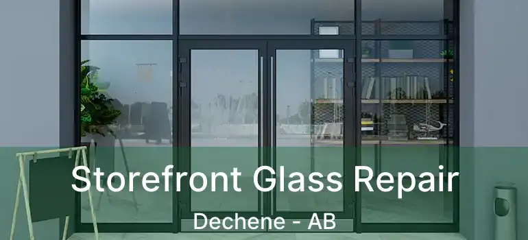  Storefront Glass Repair Dechene - AB