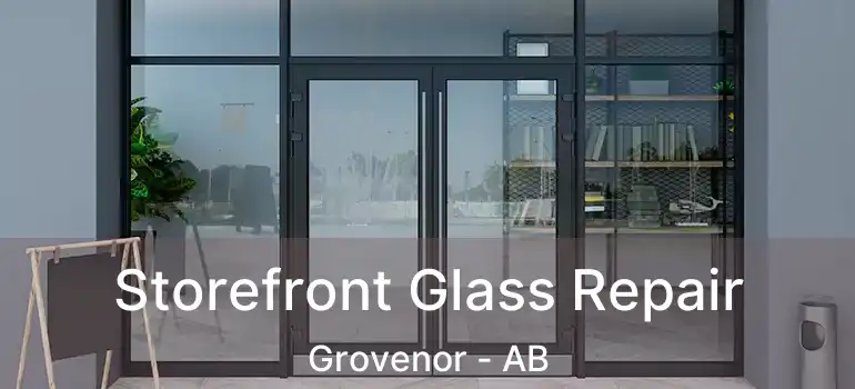  Storefront Glass Repair Grovenor - AB