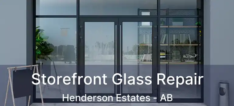  Storefront Glass Repair Henderson Estates - AB