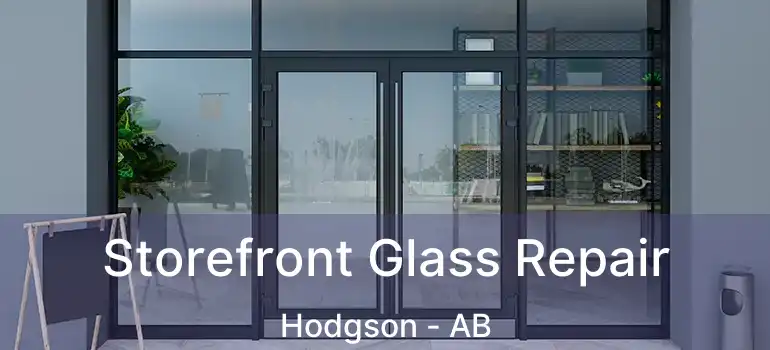  Storefront Glass Repair Hodgson - AB