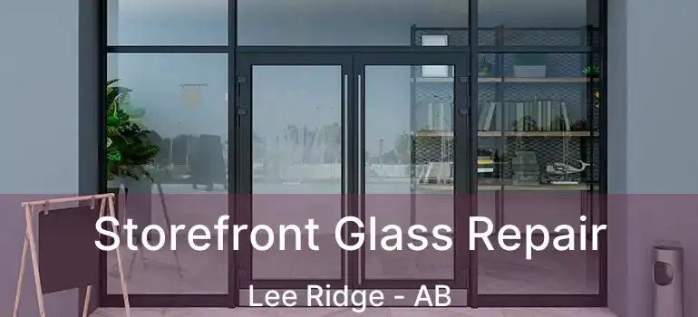  Storefront Glass Repair Lee Ridge - AB