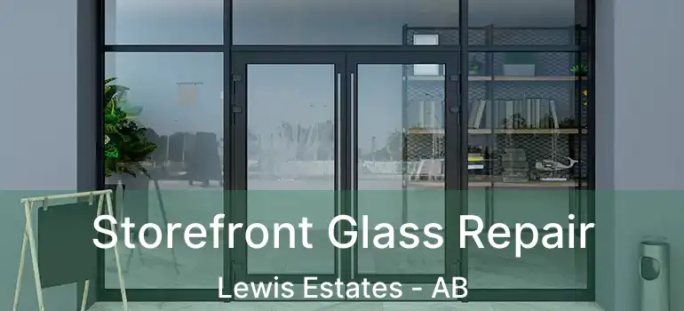  Storefront Glass Repair Lewis Estates - AB