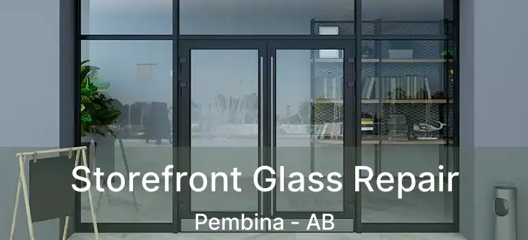  Storefront Glass Repair Pembina - AB