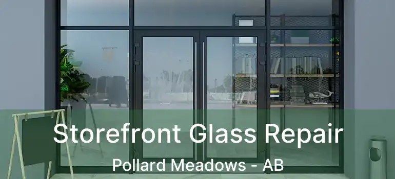  Storefront Glass Repair Pollard Meadows - AB