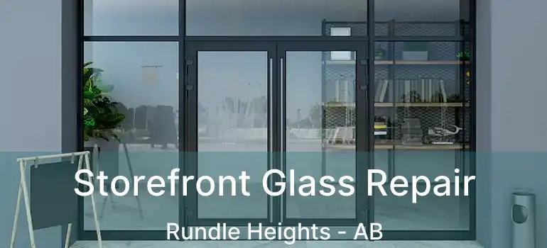  Storefront Glass Repair Rundle Heights - AB