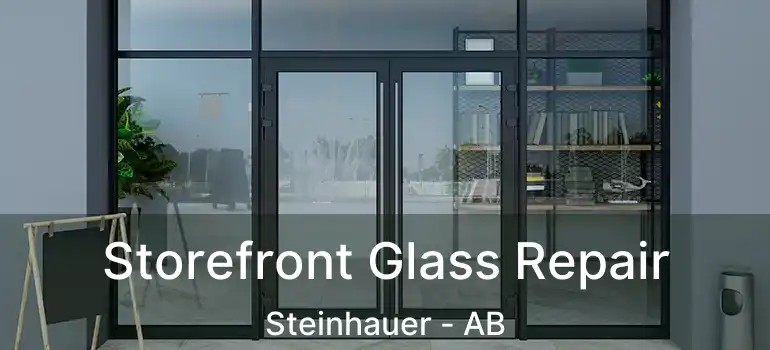  Storefront Glass Repair Steinhauer - AB