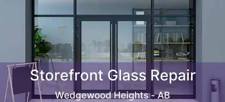  Storefront Glass Repair Wedgewood Heights - AB