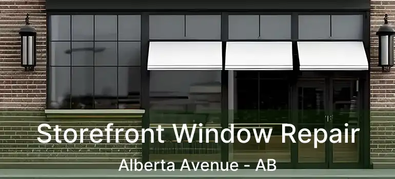  Storefront Window Repair Alberta Avenue - AB