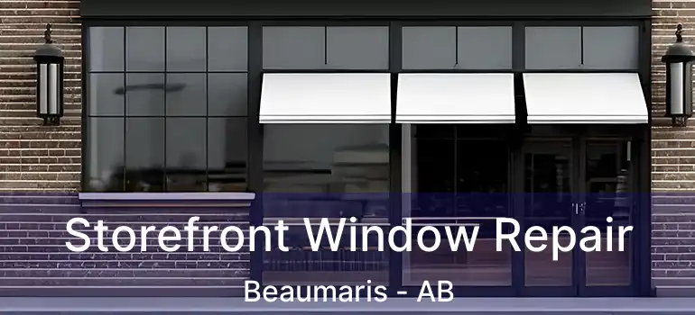  Storefront Window Repair Beaumaris - AB