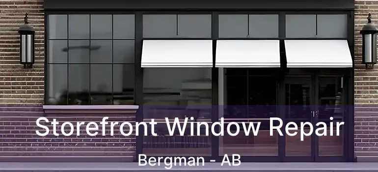  Storefront Window Repair Bergman - AB