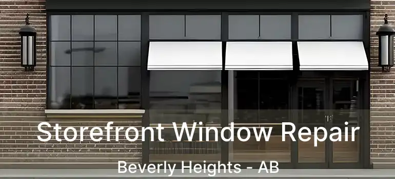  Storefront Window Repair Beverly Heights - AB
