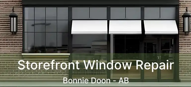  Storefront Window Repair Bonnie Doon - AB