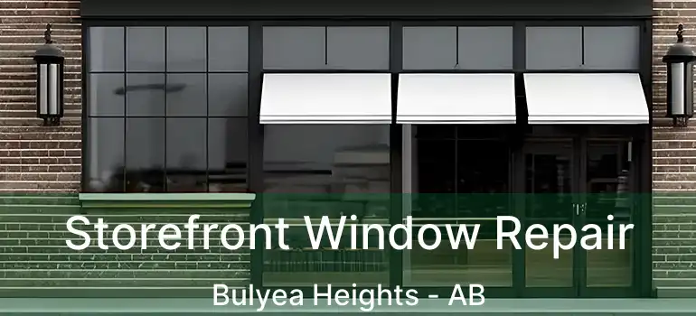  Storefront Window Repair Bulyea Heights - AB