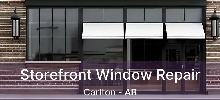  Storefront Window Repair Carlton - AB