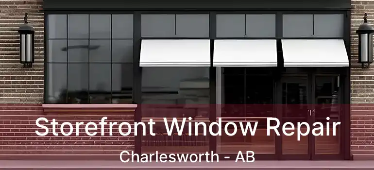  Storefront Window Repair Charlesworth - AB