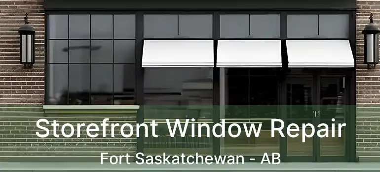  Storefront Window Repair Fort Saskatchewan - AB