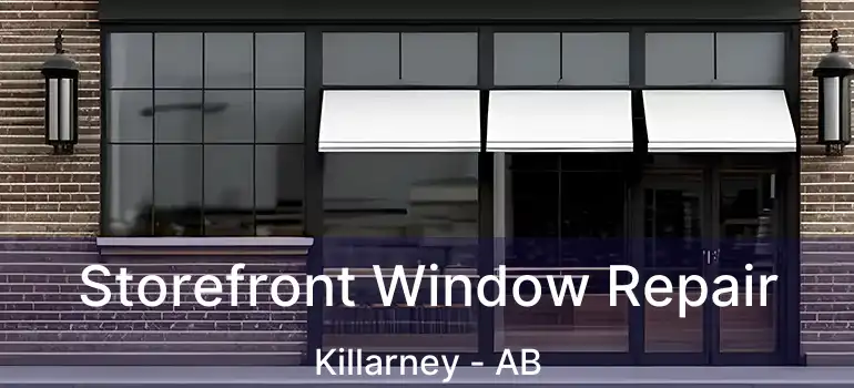  Storefront Window Repair Killarney - AB
