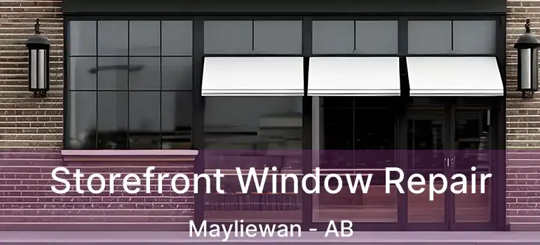  Storefront Window Repair Mayliewan - AB