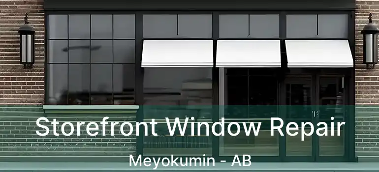  Storefront Window Repair Meyokumin - AB