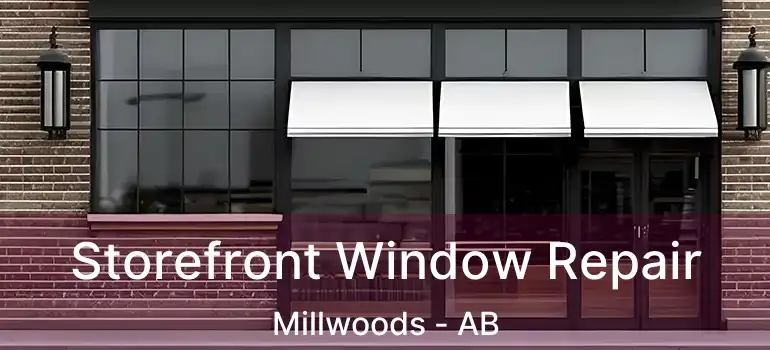  Storefront Window Repair Millwoods - AB