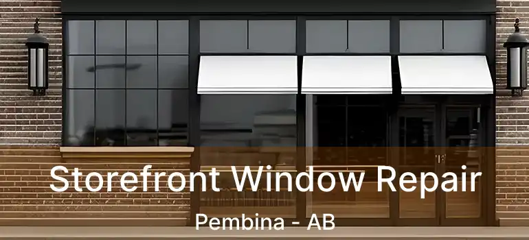  Storefront Window Repair Pembina - AB