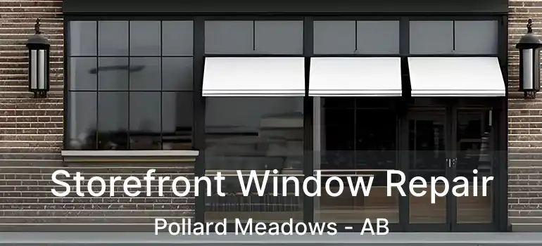  Storefront Window Repair Pollard Meadows - AB