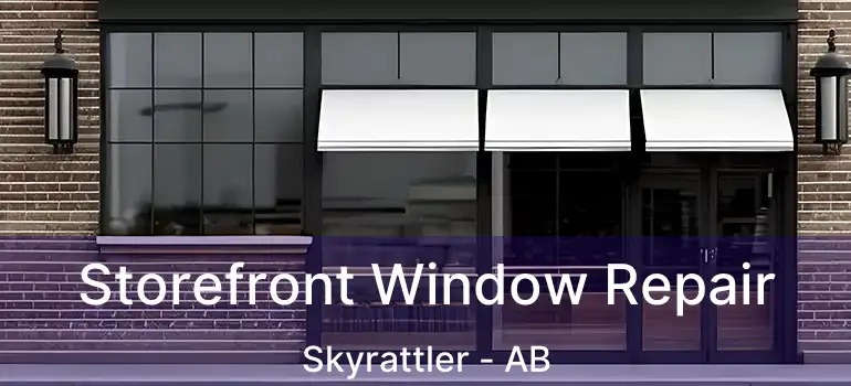  Storefront Window Repair Skyrattler - AB