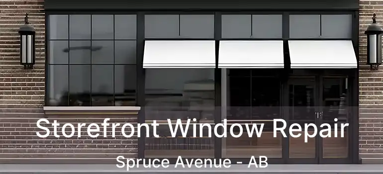 Storefront Window Repair Spruce Avenue - AB