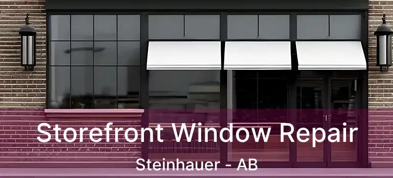  Storefront Window Repair Steinhauer - AB