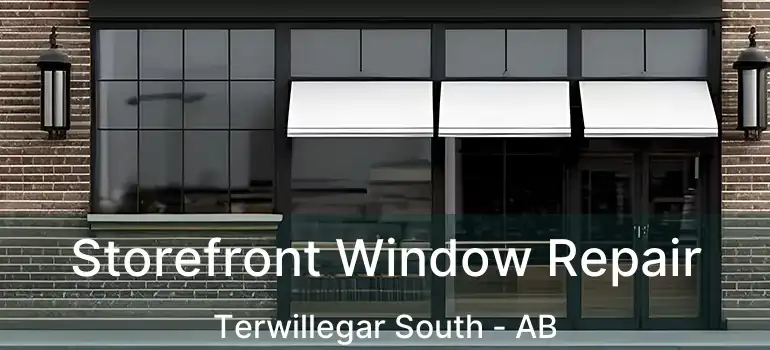  Storefront Window Repair Terwillegar South - AB