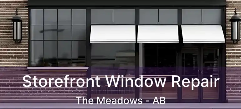  Storefront Window Repair The Meadows - AB