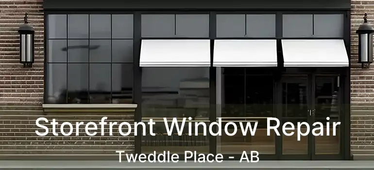  Storefront Window Repair Tweddle Place - AB