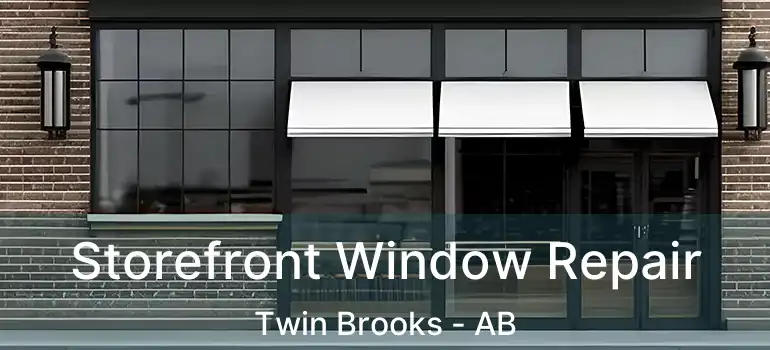  Storefront Window Repair Twin Brooks - AB