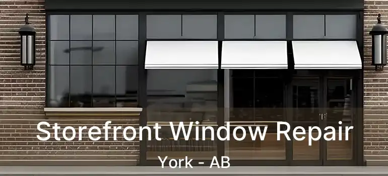  Storefront Window Repair York - AB